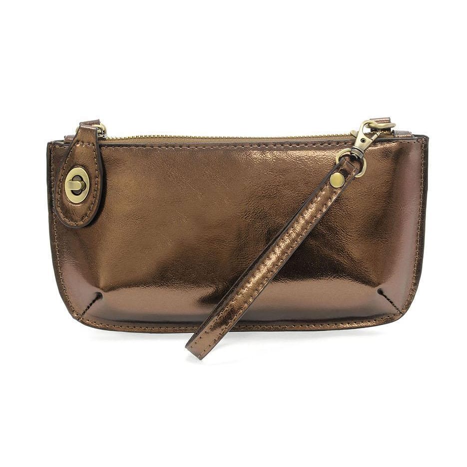 Joy Susan Vegan Leather Mini Crossbody Wristlet Clutch - Multiple