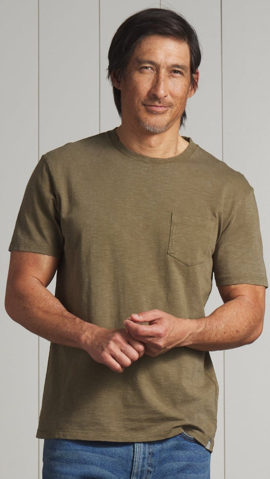 Grayers Sunwashed Pocket Tee - Multiple Colors