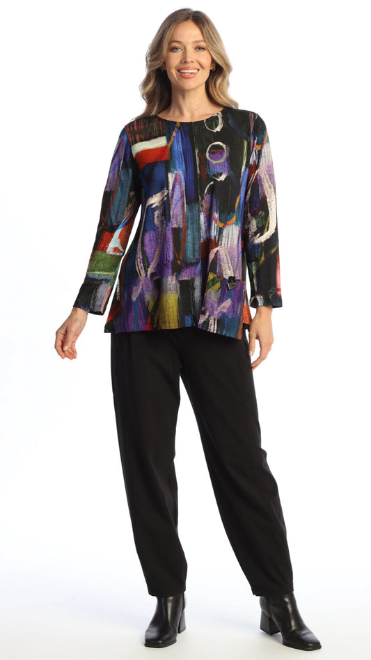 Jess & Jane A-Line Top with Patch Pocket