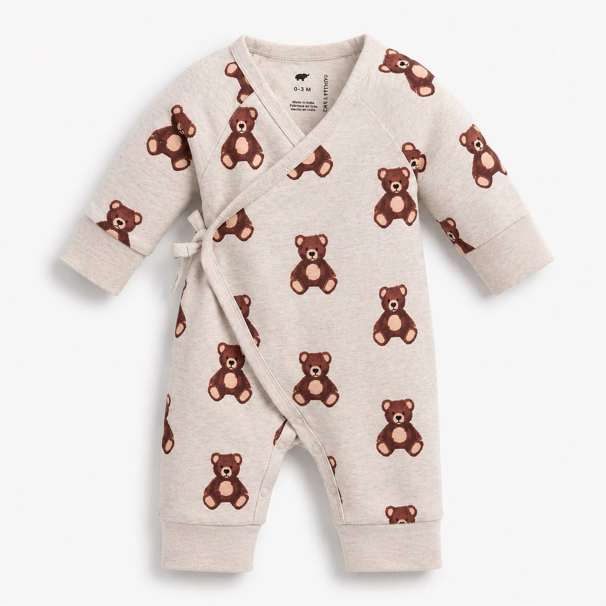 Monica & Andy Children's Clothing Monica & Andy Kimono Tie Onesie - Multiple Prints 98866142 Monica & Andy Kimono Tie Onesie - Multiple Prints