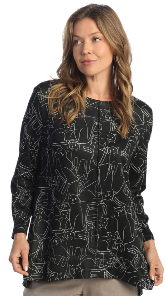 Jess & Jane French Brushed Knit Top - Multiple Colors