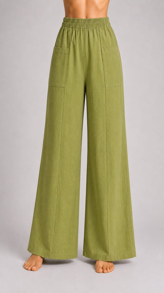 Amorosa Pants Amorosa Linen Wide Leg Pocket Pant- Multiple Colors 19904990 Amorosa Linen Wide Leg Pocket Pant- Multiple Colors