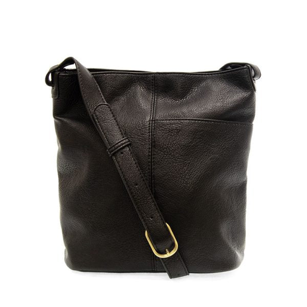 Joy Susan Vegan Leather Bindi Bucket Crossbody Bag - Multiple Colors