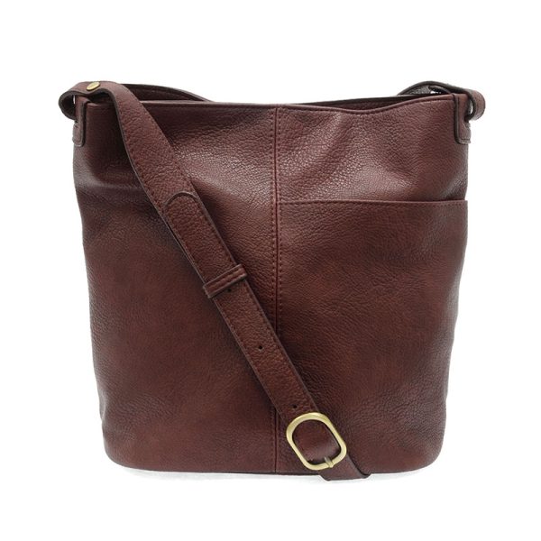 Joy Susan Vegan Leather Bindi Bucket Crossbody Bag - Multiple Colors