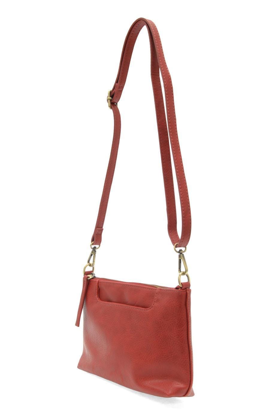 Joy Susan Bags Joy Susan Vegan Leather Lovely Top Zip Crossbody - Multiple Colors Joy Susan Vegan Leather Lovely Top Zip Crossbody - Multiple Colors