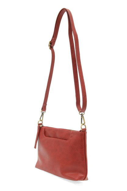 Joy Susan Bags Joy Susan Vegan Leather Lovely Top Zip Crossbody - Multiple Colors Joy Susan Vegan Leather Lovely Top Zip Crossbody - Multiple Colors