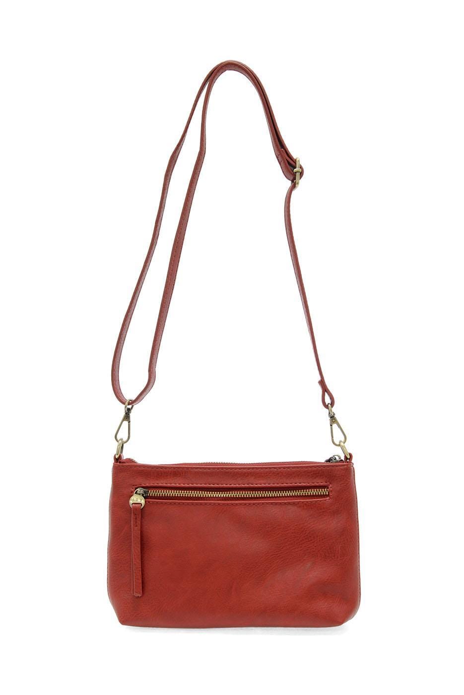 Joy Susan Bags Joy Susan Vegan Leather Lovely Top Zip Crossbody - Multiple Colors Joy Susan Vegan Leather Lovely Top Zip Crossbody - Multiple Colors