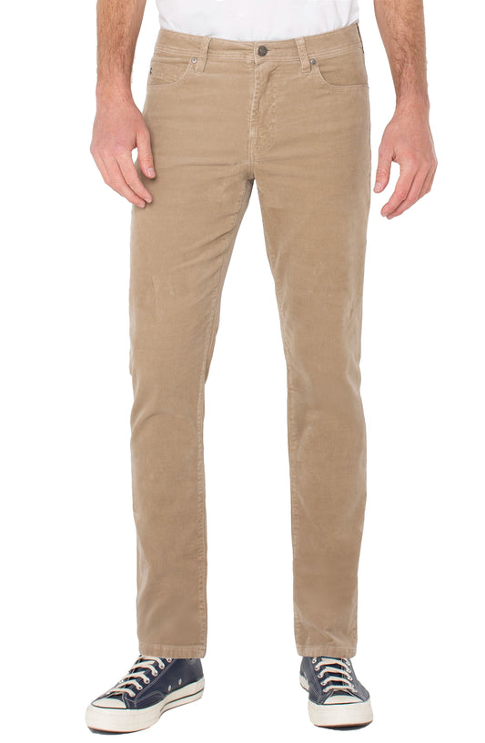 Liverpool Men's Kingston Modern Corduroy Straight Pant - Multiple Colors