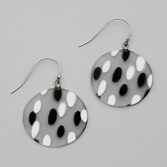 Sylca Frosted Marissa Dangle Earrings