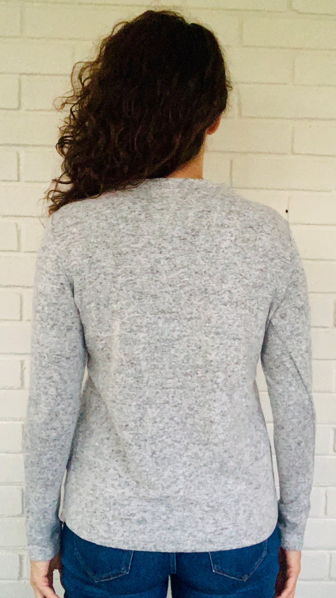 La Cera Fleece V-Neck Pullover Top - Multiple Colors