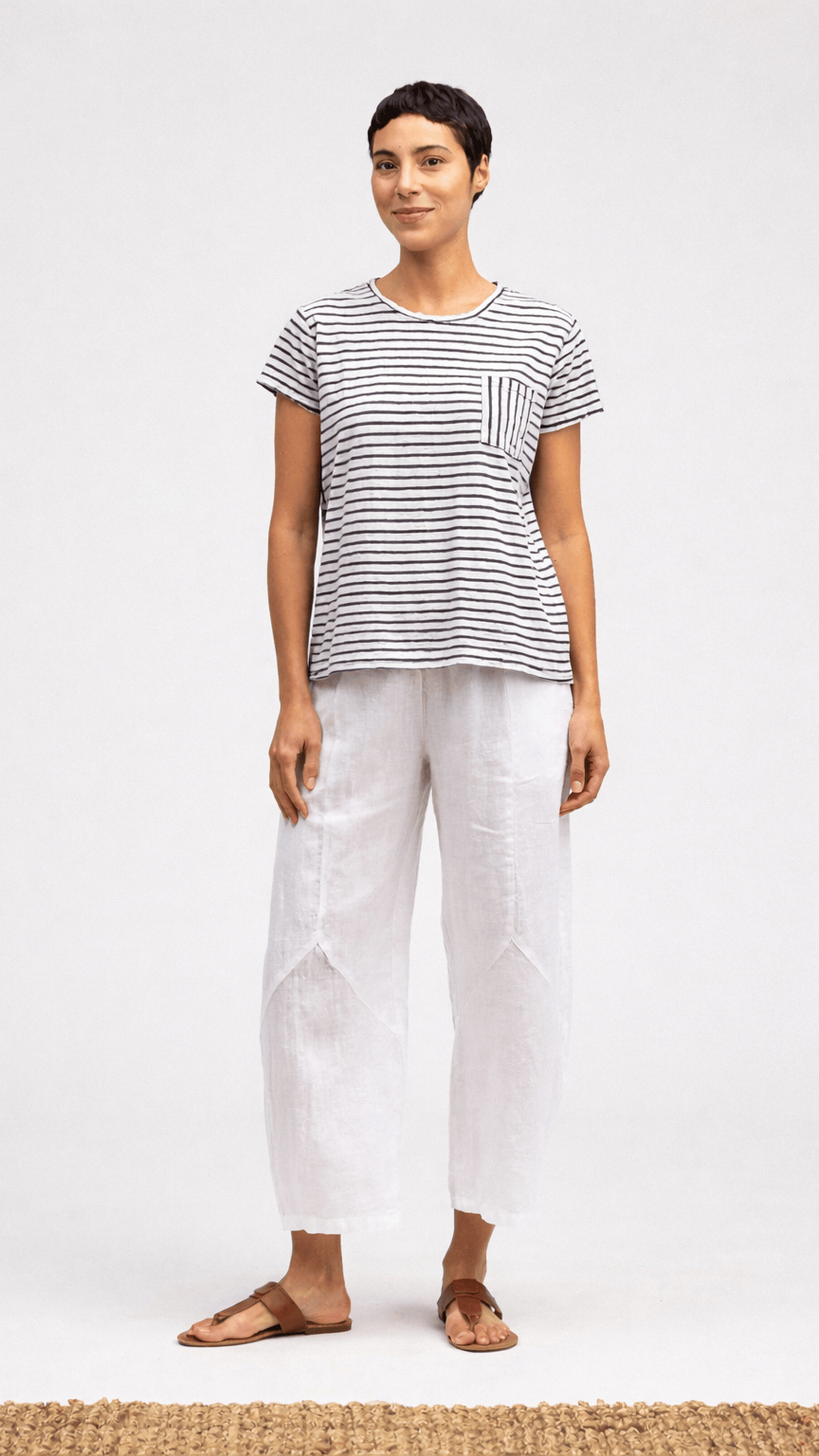 Cut Loose Tees Cut Loose Cotton/Linen Easy Tee with Pocket - Multiple Colors 53027806 Cut Loose Cotton/Linen Easy Tee with Pocket - Multiple Colors