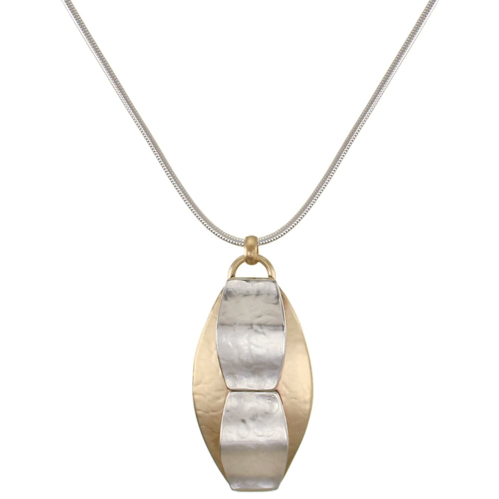 Marjorie Baer Necklaces Marjorie Baer Necklace - N1282D 86722526 Marjorie Baer Necklace - N1282D gold silver brass