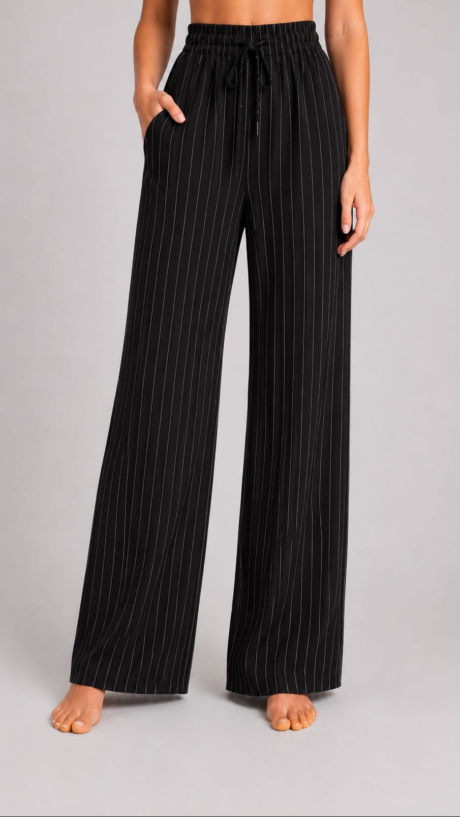 Amorosa Pants Amorosa Linen Pinstripe Pant Amorosa Linen Pinstripe Pant