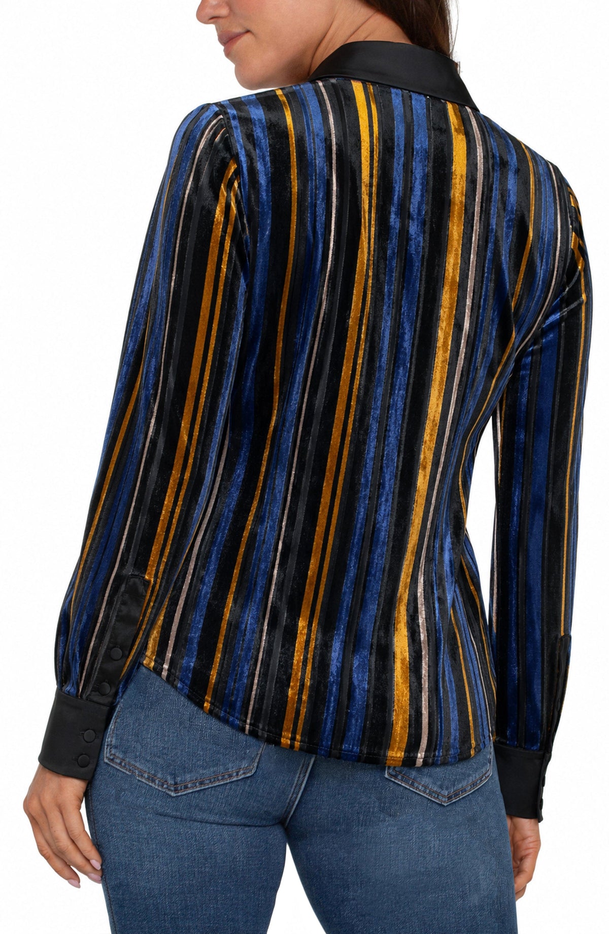 Liverpool Blouses Liverpool Long Sleeve Fitted Button Front Shirt Liverpool Long Sleeve Fitted Button Front Shirt