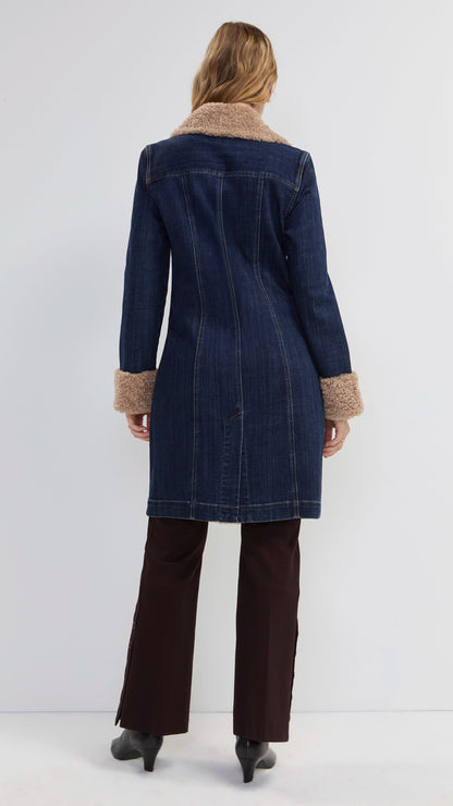 Liverpool Jackets Liverpool Sherpa Trimmed Notch Collar Jacket Liverpool Sherpa Trimmed Notch Collar Jacket