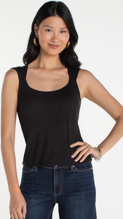 Liverpool Tanks Liverpool Sleeveless Knit Top Liverpool Sleeveless Knit Top
