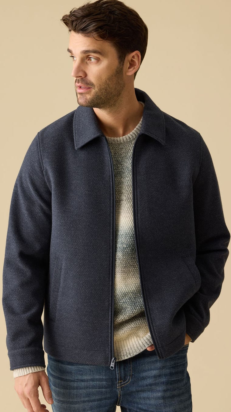 Flag & Anthem Men's Coats & Jackets Flag & Anthem Gilbert Brushed Twill Jacket 76313566 Flag & Anthem Gilbert Brushed Twill Jacket