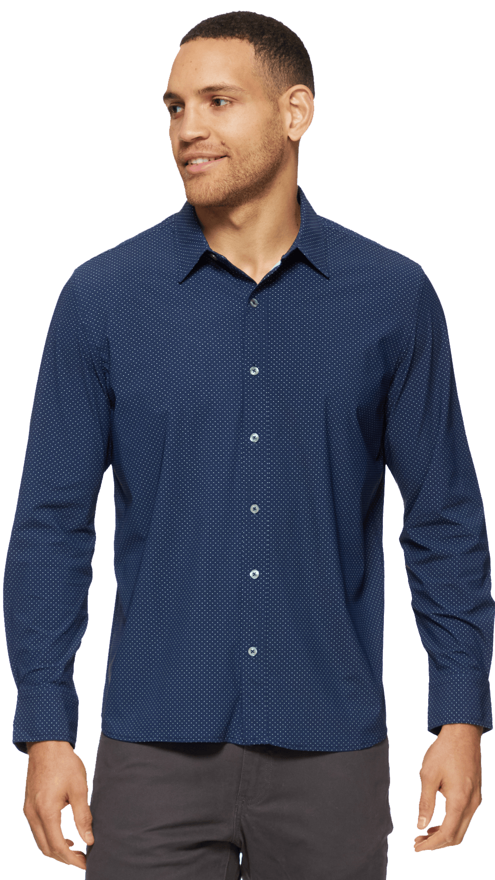 Flag & Anthem Men's Button Downs Flag & Anthem Loretto Dot Journey Shirt Flag & Anthem Loretto Dot Journey Shirt