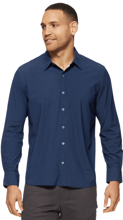 Flag & Anthem Men's Button Downs Flag & Anthem Loretto Dot Journey Shirt Flag & Anthem Loretto Dot Journey Shirt