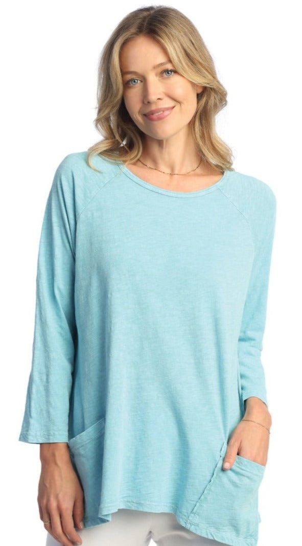 Jess & Jane Mineral Wash Swing Top - Multiple Colors / Prints
