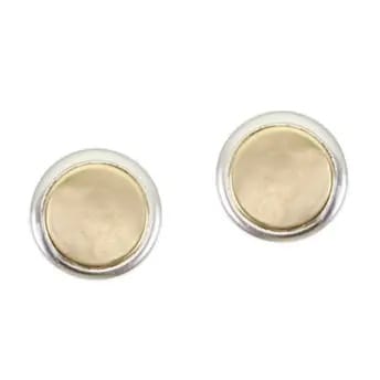Marjorie Baer Earrings Marjorie Baer Extra Small Button Post Earrings - E1448DP Marjorie Baer Extra Small Button Post Earrings - E1448DP
