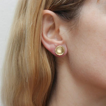 Marjorie Baer Earrings Marjorie Baer Small Button Post Earrings - E1691BP Marjorie Baer Small Button Post Earrings - E1691BP