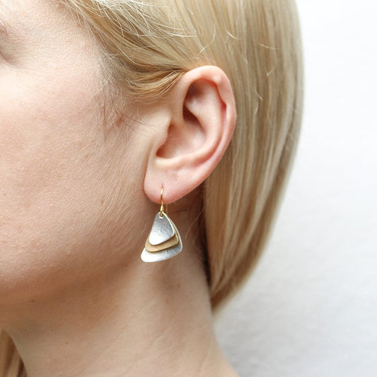 Marjorie Baer Earrings Marjorie Baer Earrings - E1149DW 47973854 Marjorie Baer Earrings - E1149DW brass gold silver