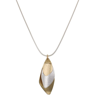 Marjorie Baer Necklaces Marjorie Baer Necklace - N0764D 87346142 Marjorie Baer Necklace - N0764D silver and gold
