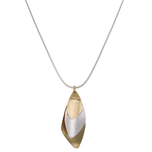 Marjorie Baer Necklaces Marjorie Baer Necklace - N0764D 87346142 Marjorie Baer Necklace - N0764D silver and gold