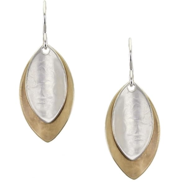 Marjorie Baer Earrings Marjorie Baer Earrings - E0659DW 81834462 Marjorie Baer Earrings - E0659DW silver gold brass