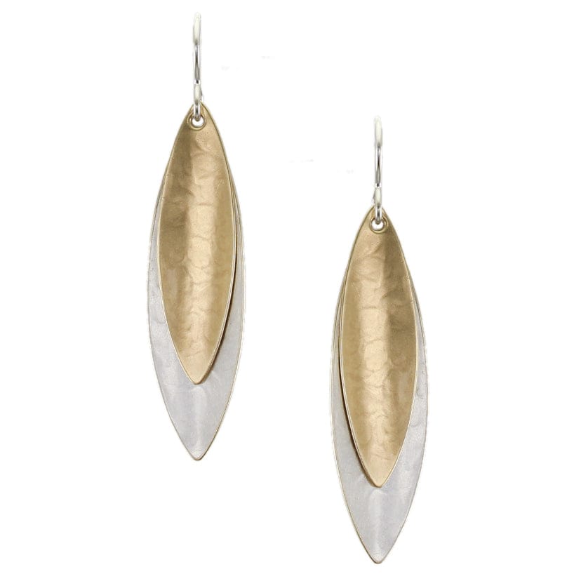 Marjorie Baer Earrings Marjorie Baer Earrings - E0657DW 65330654 Marjorie Baer Earrings - E0657DW silver gold brass