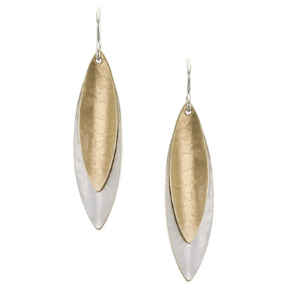 Marjorie Baer Earrings Marjorie Baer Earrings - E0657DW 65330654 Marjorie Baer Earrings - E0657DW silver gold brass
