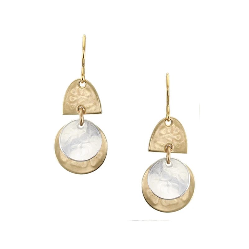 Marjorie Baer Earrings Marjorie Baer Earrings - E0903DW 76308190 Marjorie Baer Earrings - E0903DW brass silver gold