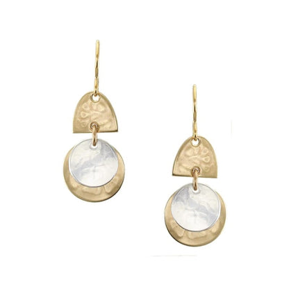 Marjorie Baer Earrings Marjorie Baer Earrings - E0903DW 76308190 Marjorie Baer Earrings - E0903DW brass silver gold