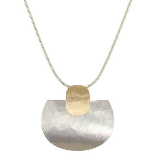 Marjorie Baer Necklaces Marjorie Baer Necklace - N1519D 11647454 Marjorie Baer Necklace - N1519D brass gold silver