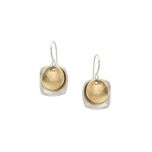Marjorie Baer Earrings Marjorie Baer Earrings - E0539DW 50142686 Marjorie Baer Earrings - E0539DW silver gold brass