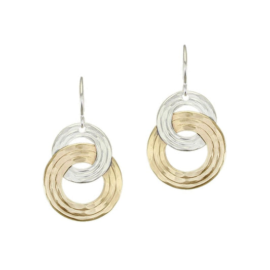 Marjorie Baer Earrings Marjorie Baer Earrings - E1548DW 72133342 Marjorie Baer Earrings - E1548DW brass silver gold