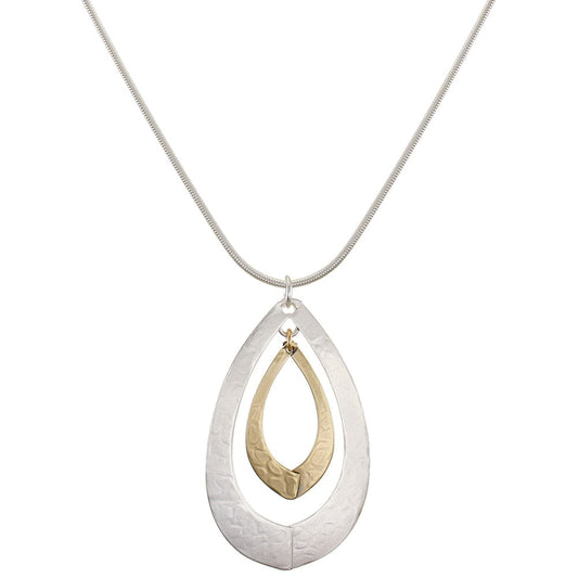 Marjorie Baer Necklaces Marjorie Baer Necklace - N1314D 85477342 Marjorie Baer Necklace - N1314D brass gold silver