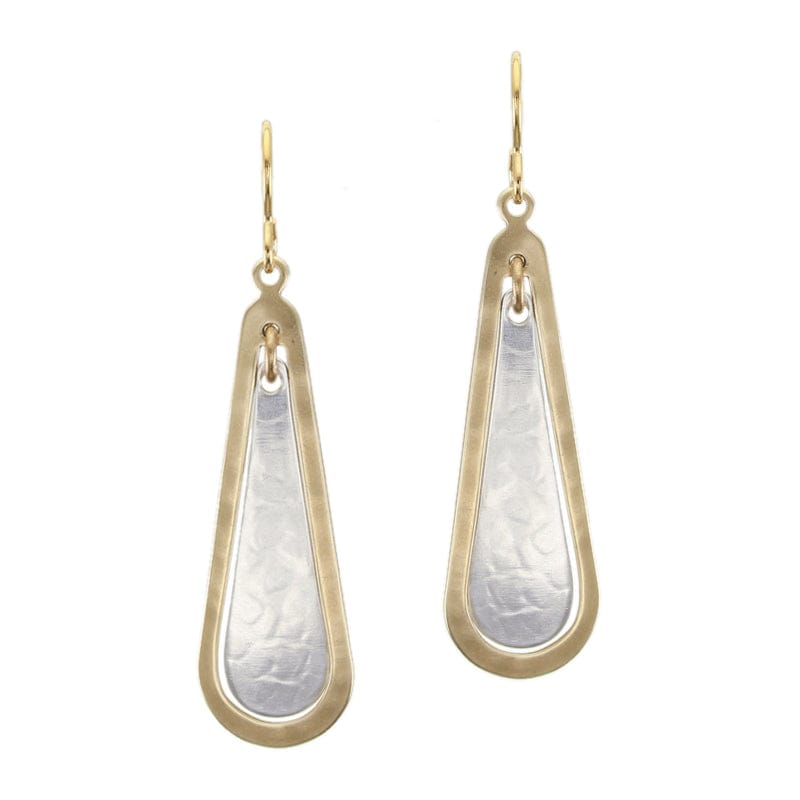 Marjorie Baer Earrings Marjorie Baer Earrings - E0731DW 57695710 Marjorie Baer Earrings - E0731DW silver gold brass
