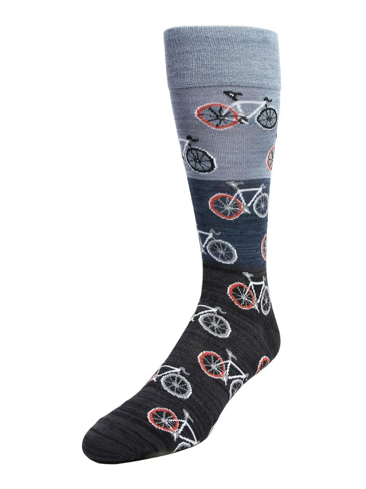 MeMoi Men's Socks MeMoi Men's Bicycle Pattern Crew Socks 26330078 MeMoi Men's Bicycle Pattern Crew Socks