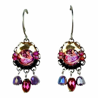 Melizi Jewelry Earrings Melizi Jewelry Amarante Crystal Earrings 10132702 Melizi Jewelry Amarante Crystal Earrings