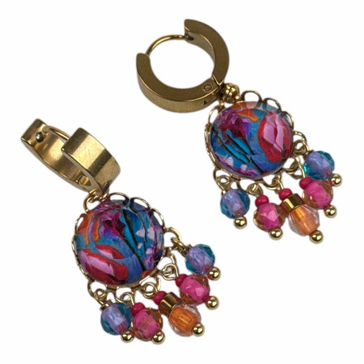Melizi Jewelry Earrings Melizi Jewelry Boho with Aurora Crystal Earrings 30055646 Melizi Jewelry Boho with Aurora Crystal Earrings