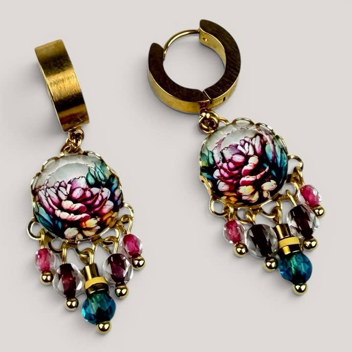 Melizi Jewelry Earrings Melizi Jewelry Bloom Chic Crystal Earrings 20159710 Melizi Jewelry Bloom Chic Crystal Earrings