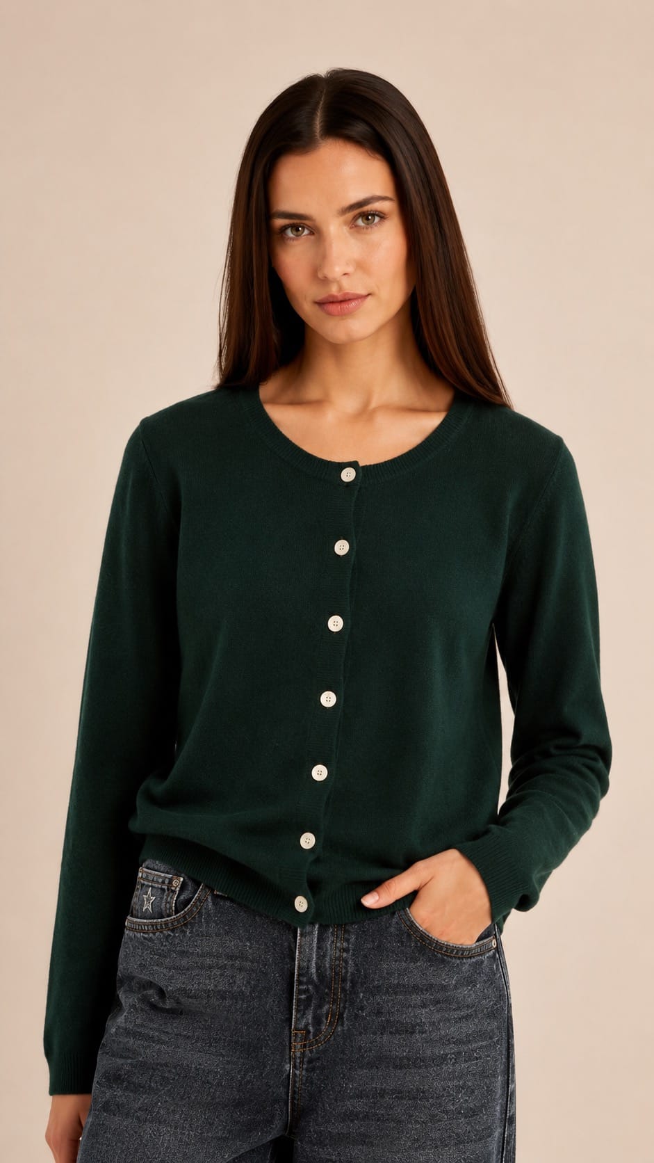 Molly Bracken Cardigans Molly Bracken Button Up Knit Cardigan - Multiple Colors 05687006 Molly Bracken Button Up Knit Cardigan - Multiple Colors