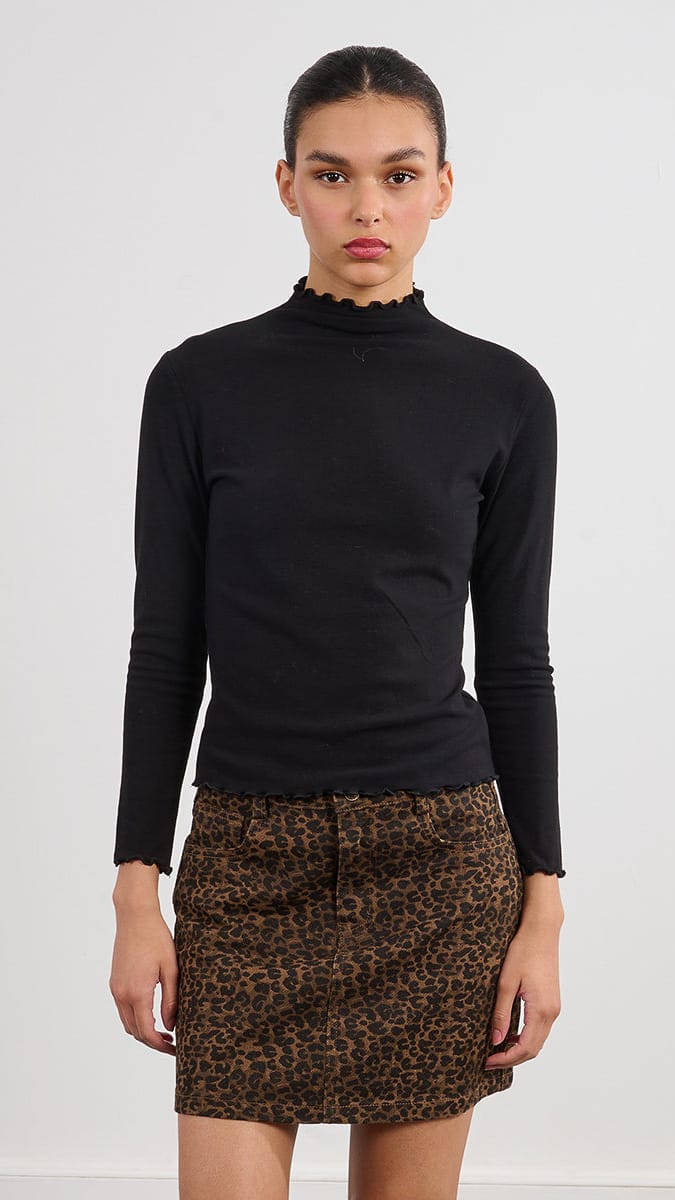 Molly Bracken Tops Molly Bracken Mock Neck Undersweater - Multiple Colors 22325214 Molly Bracken Mock Neck Undersweater - Multiple Colors
