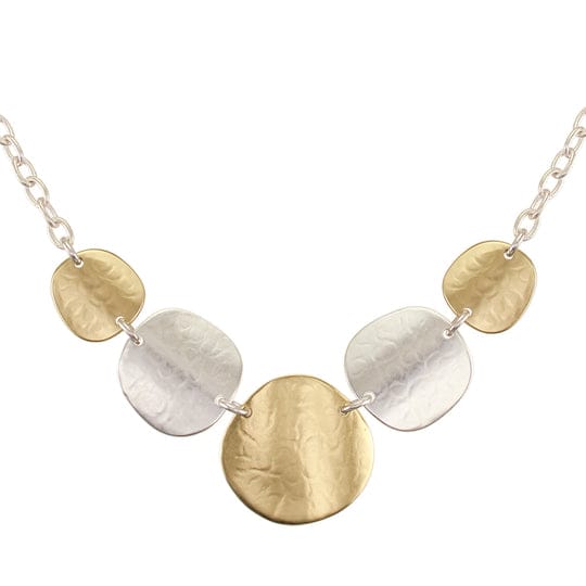 Marjorie Baer Necklaces Marjorie Baer Linked Organic Polka Dot Necklace - N1665D 69274334 Marjorie Baer Linked Organic Polka Dot Necklace - N1665D