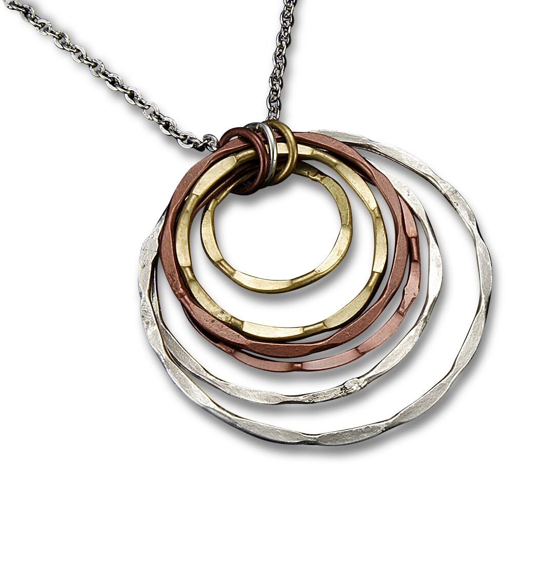 Anju Jewelry Banjara Tri-Metal Necklace