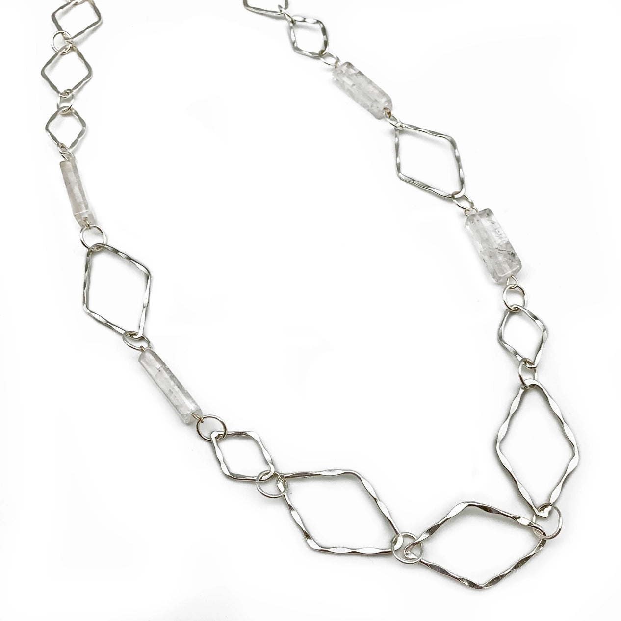 Anju Jewelry Silver and Quartz Necklace