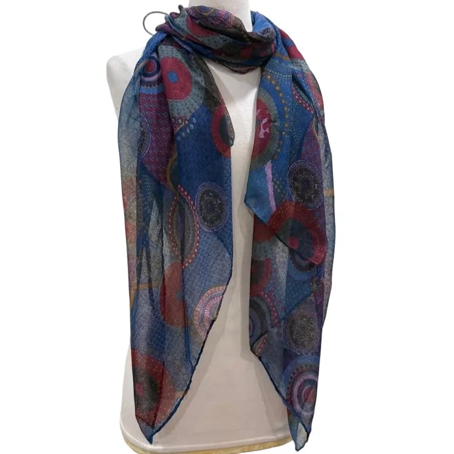 J & X Scarves Orbit Lightweight Scarf - Multiple Colors Orbit Lightweight Scarf - Multiple Colors