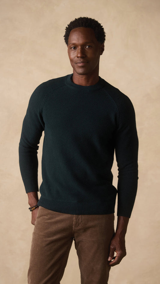The Normal Brand Coolmax Textured Crewneck Sweater - Multiple Colors